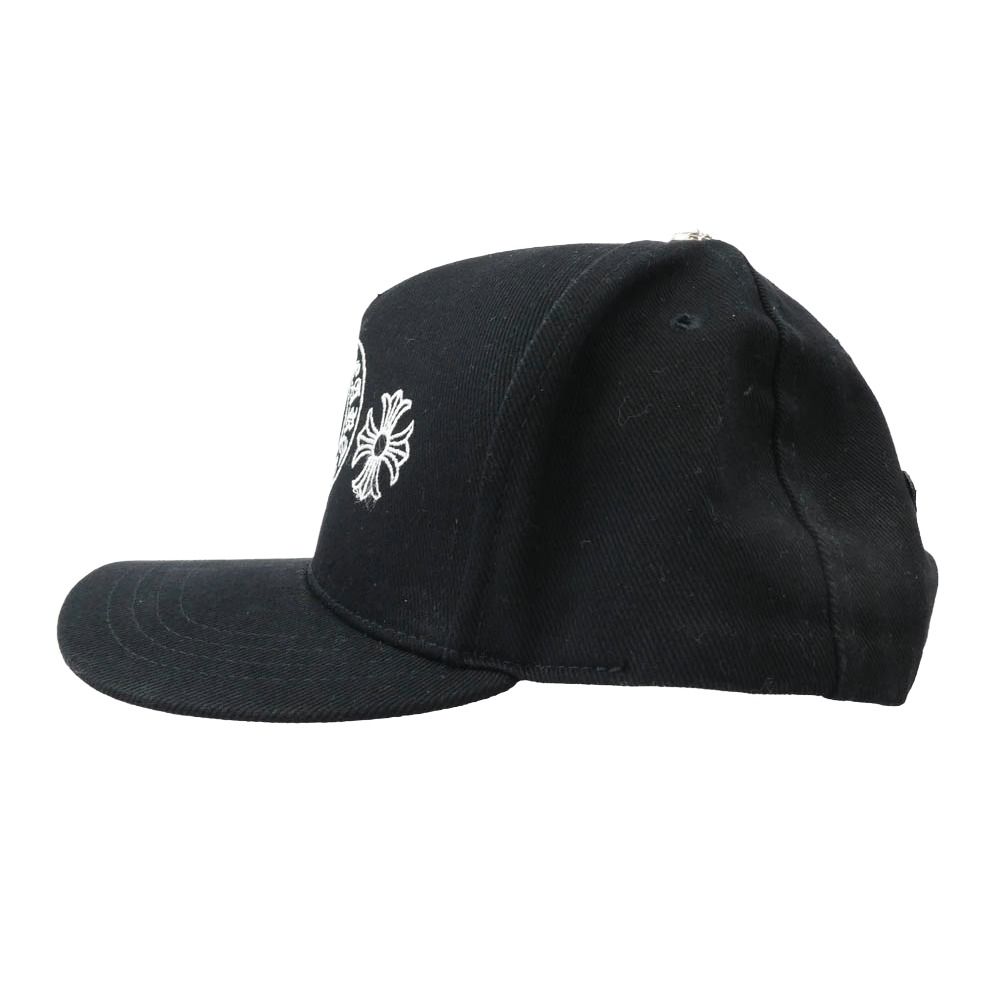 CHROME HEARTS クロムハーツ 原本無 CH Plus Horseshoe CAP ホースシュー 刺繍 ベースボール キャップ ブラック系 53-60