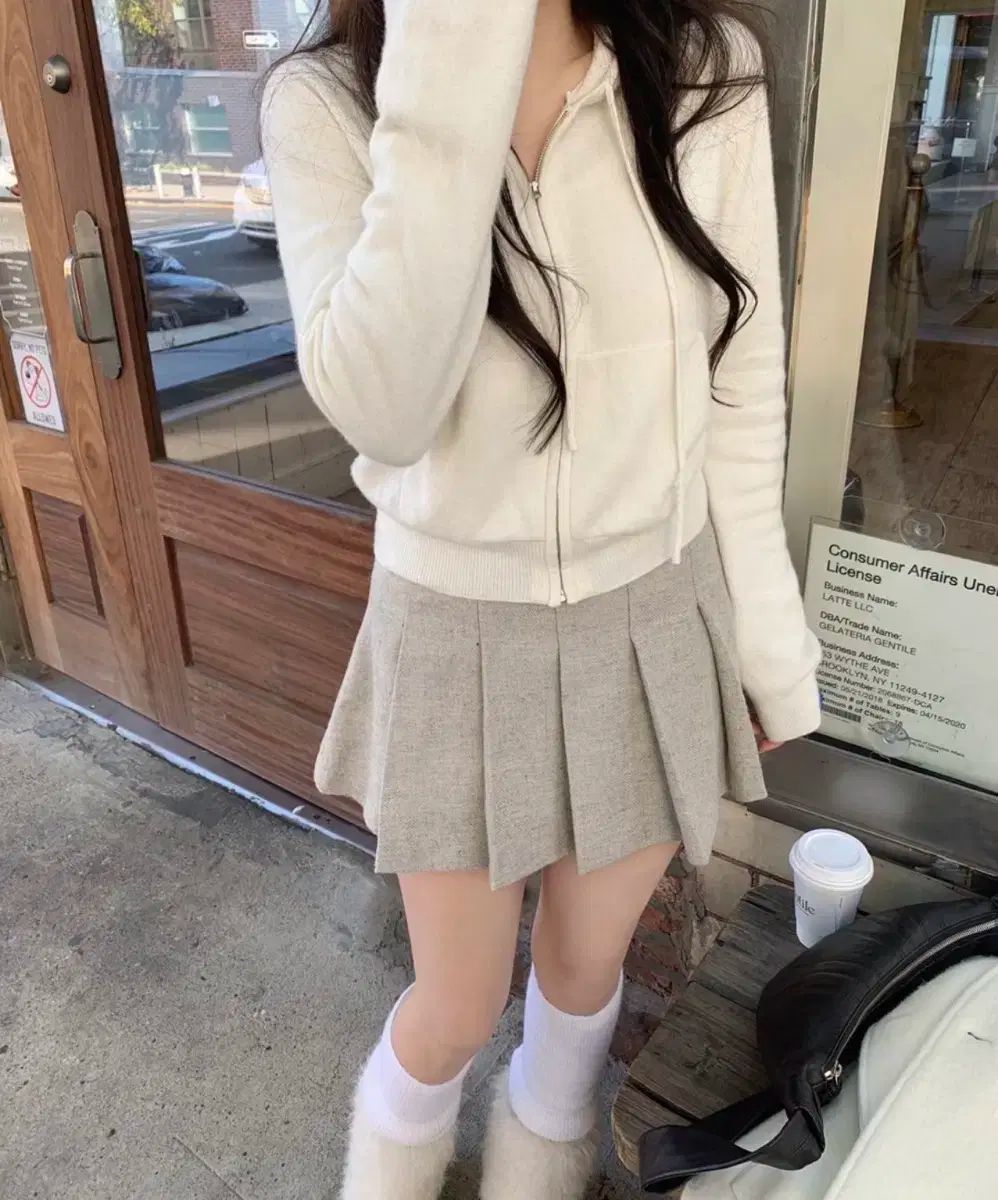 実物画像あり0 The wish リズ LIZ leeds ブリーズ プリーツ スカート M