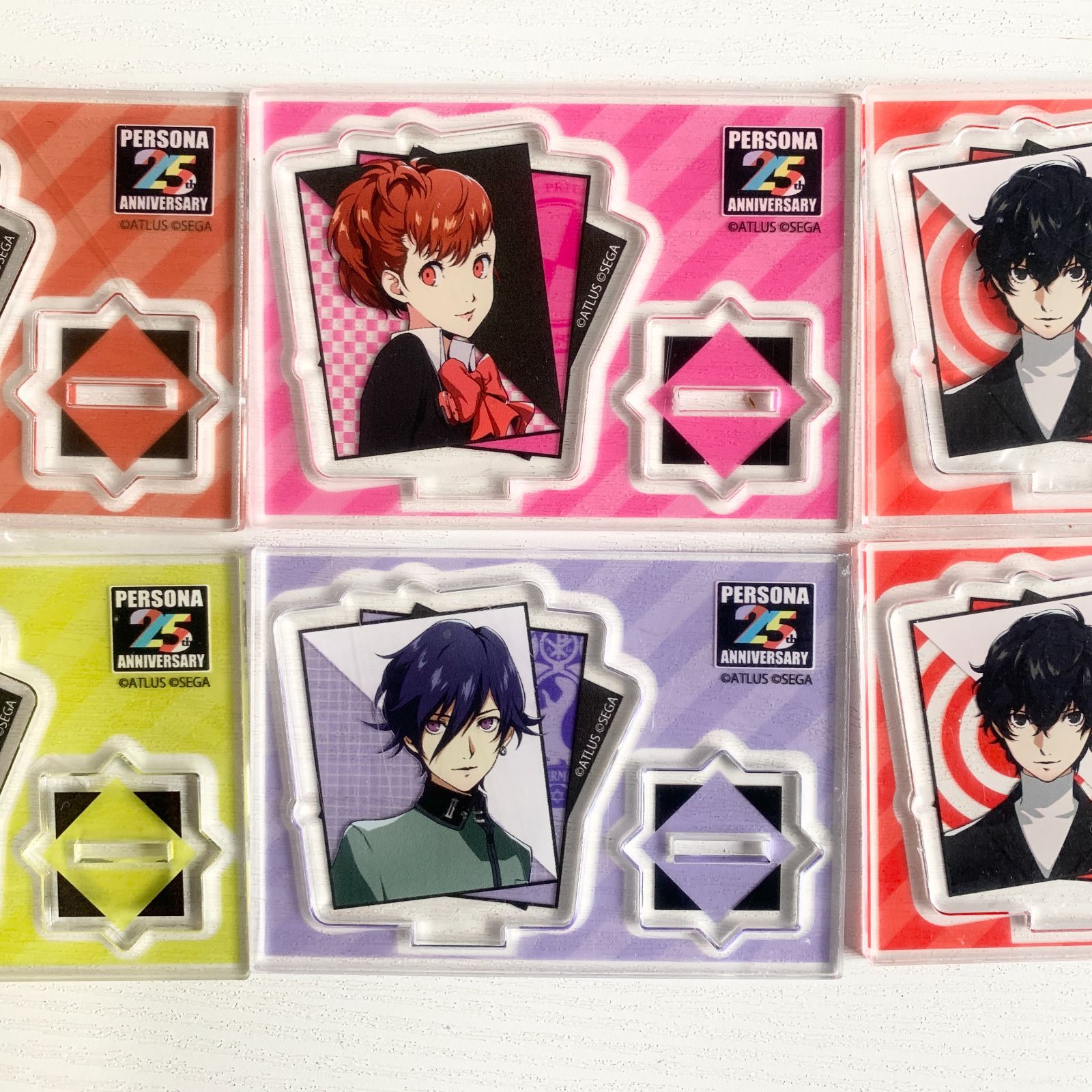 ペルソナ 25th lette-graph アクリルスタンド 7種 未開封BOX ペルソナ