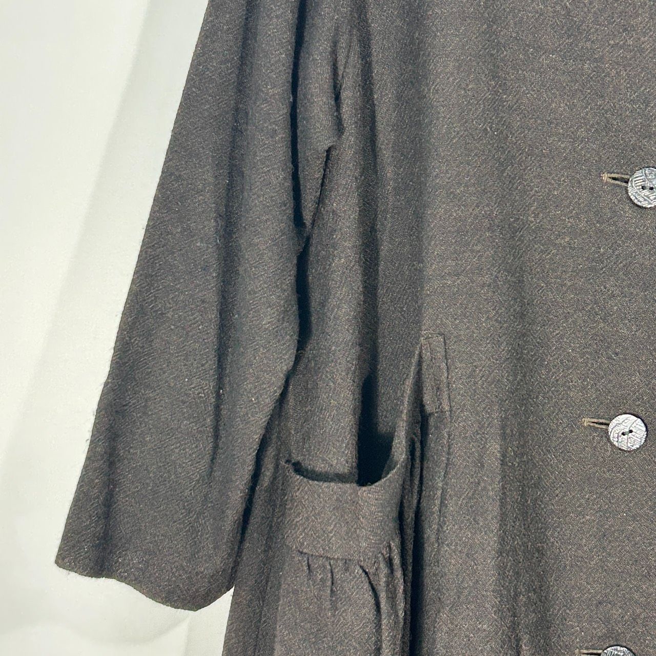 慈雨【40】ブラウン チェスターコート ジャケット 長袖 アウター