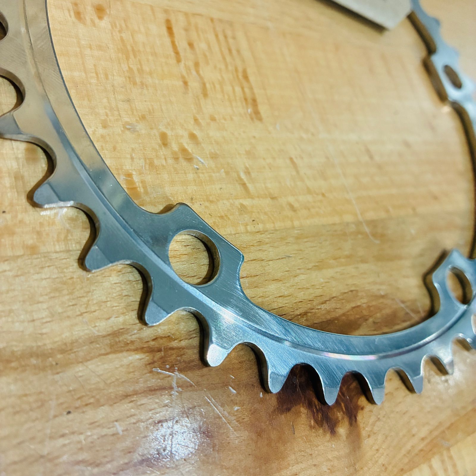 未使用】SURLY Stainless Steel Chainring 5-Arm チェーンリング 38T