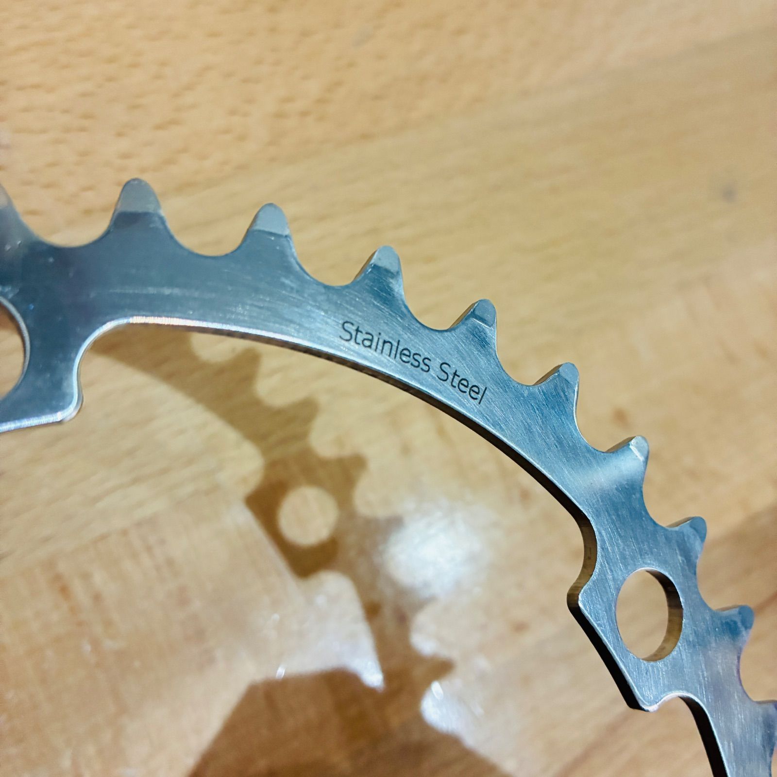 未使用】SURLY Stainless Steel Chainring 5-Arm チェーンリング 38T