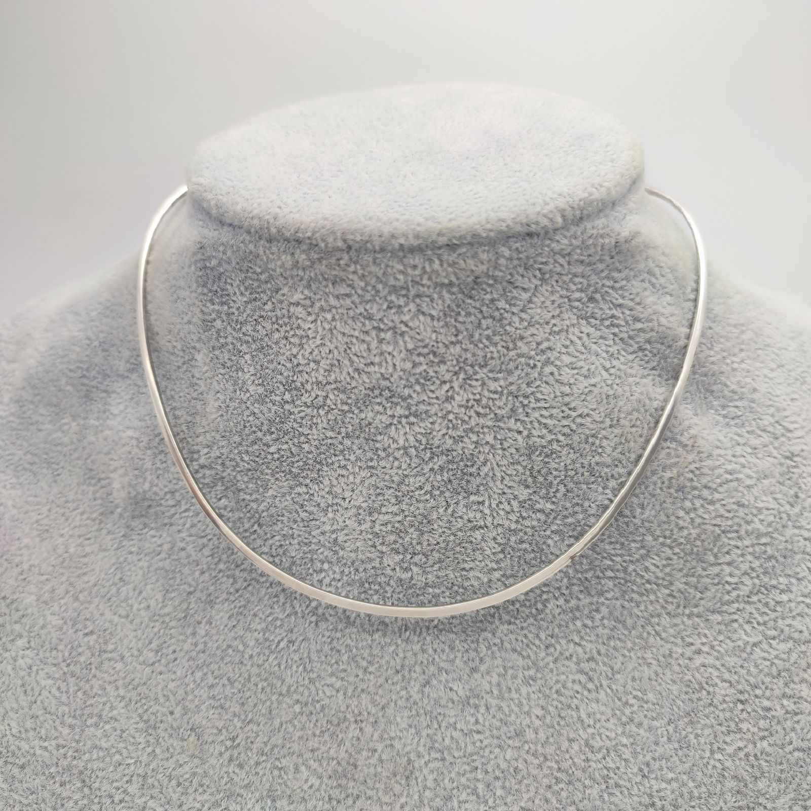 美品】メキシカンジュエリー MEXICO シルバーネックカフ チョーカー