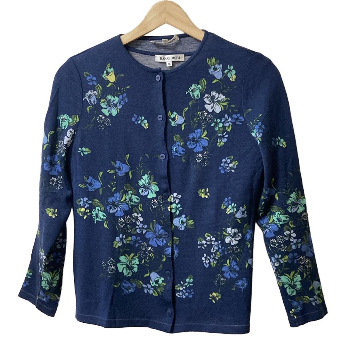 ミッチー さま 専用です★ハナエ モリ HANAE MORI アンサンブル HANAE MORI(ハナエモリ) アンサンブル レディース - ネイビー