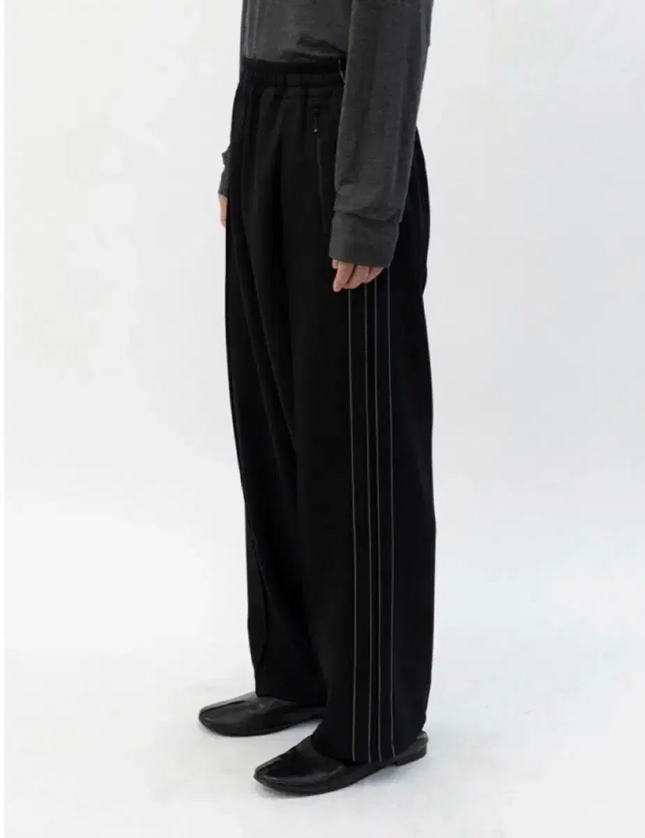 ポリテル旧トラックパンツ ブラック 3