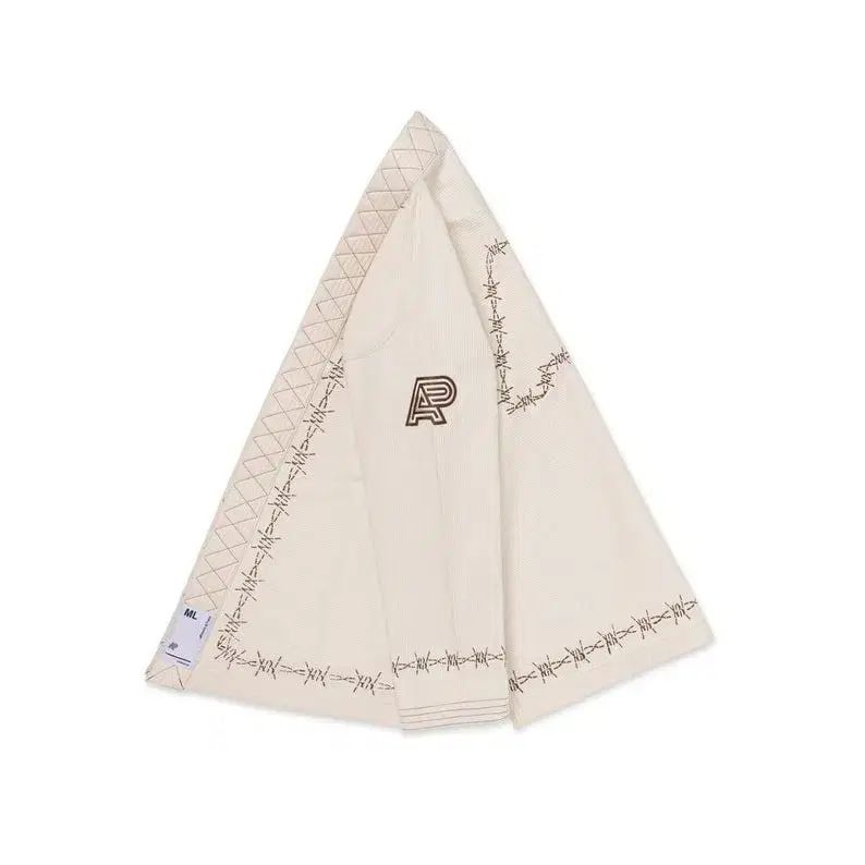 albino-preto Barrier 柔術 Jiu-Jitsu 柔道着 Unbleached