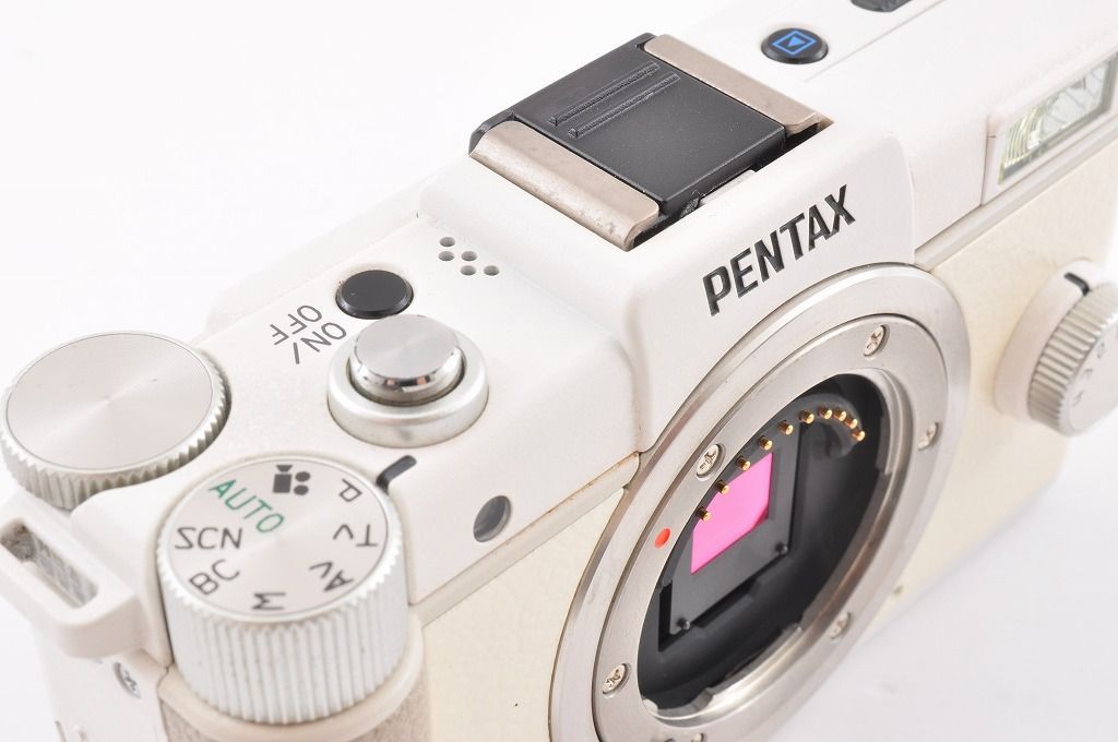 Pentax Q ホワイト ミラーレスデジタルカメラ 02 5-15mm F2.8-4.5 標準