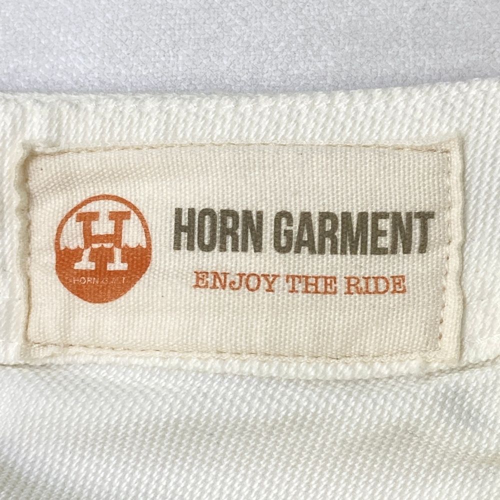 【新品】ホーンガーメント　レディース　中綿　スカート　白　Sサイズ サイズ：S HORN GMT ホーン ガーメント ストレッチスカート ワッペン