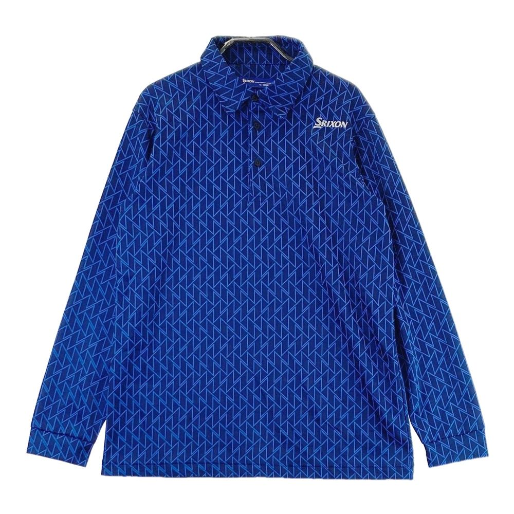 サイズ：L SRIXON スリクソン 2024年モデル 長袖ポロシャツ byDESCENTE