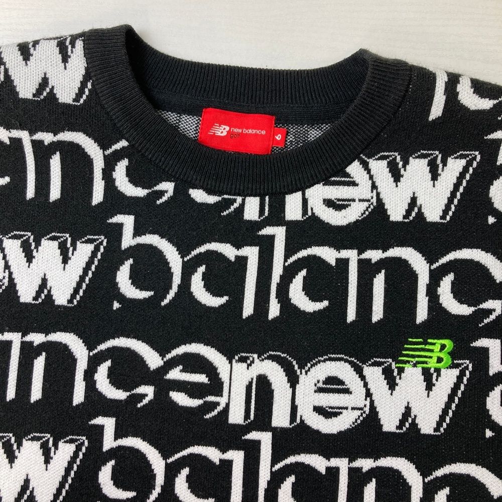 サイズ：6 NEW BALANCE GOLF ニューバランス 2023年モデル 長袖 ニット