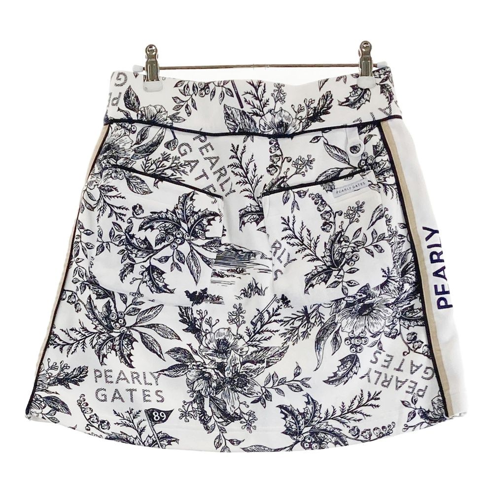 サイズ：1 PEARLY GATES パーリーゲイツ ストレッチスカート 総柄