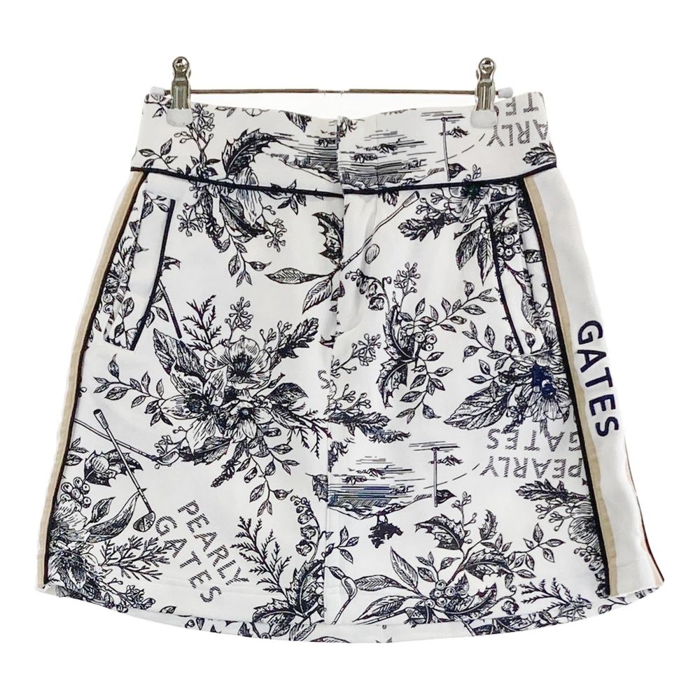 新品正規品パーリーゲイツペガサスプリントストレッチスカートサイズ1 サイズ：1 PEARLY GATES パーリーゲイツ ストレッチスカート 総柄