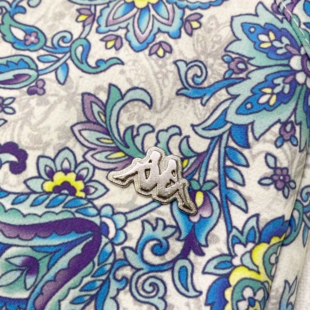 サイズ：L KAPPA GOLF カッパゴルフ スカート 総柄 ブルー系