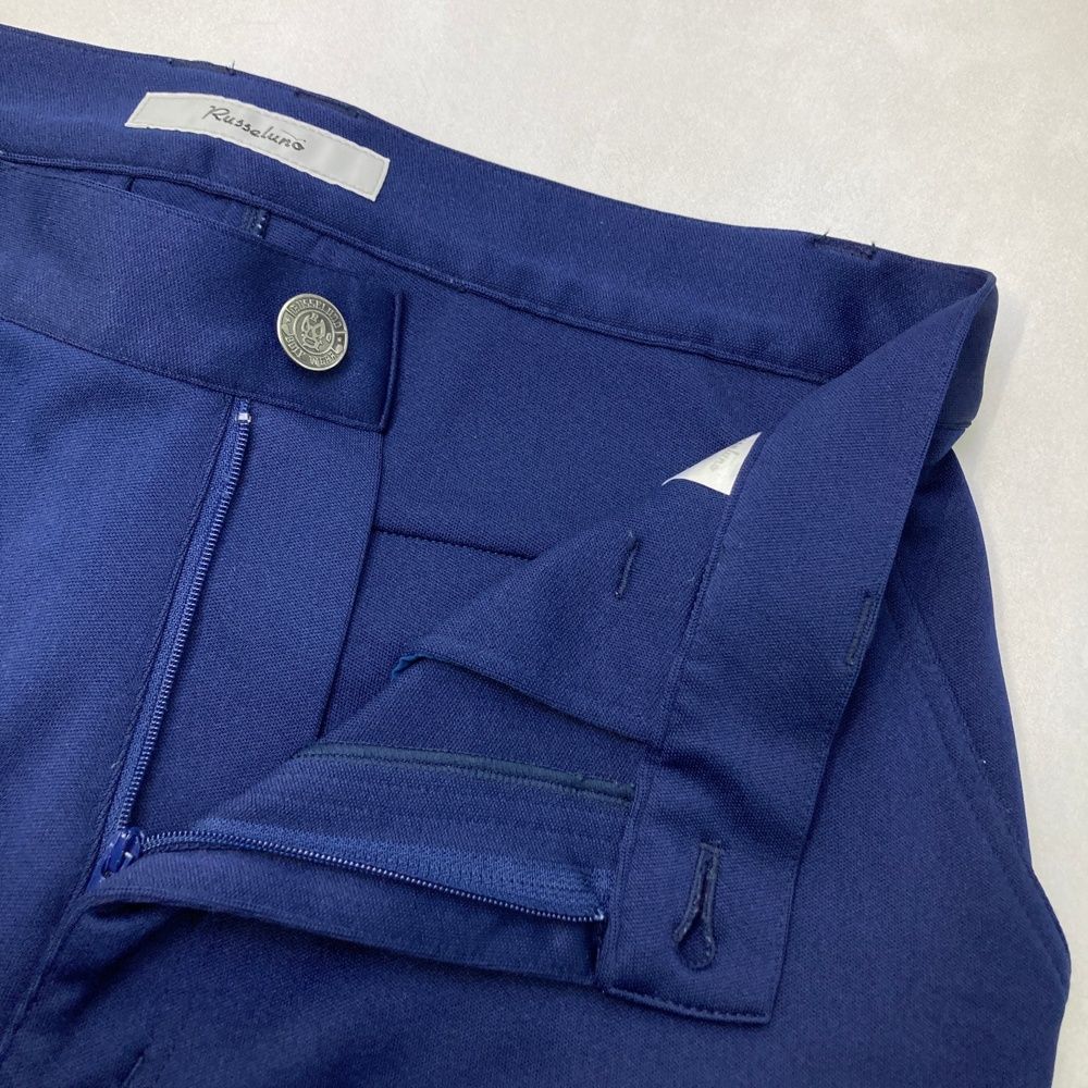 サイズ：4 RUSSELUNO ラッセルノ ロングパンツ ネイビー系