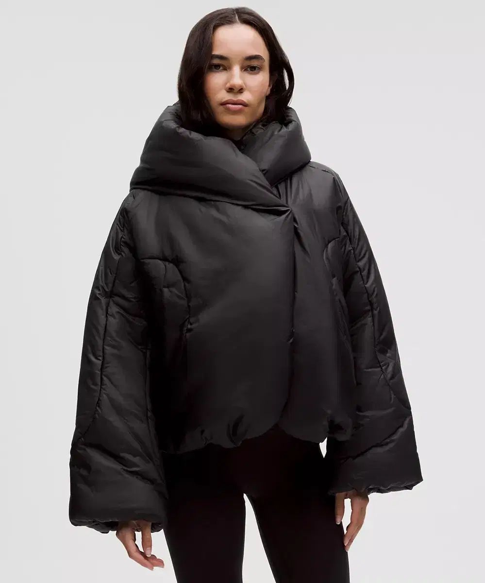 ルルレモン ダウン ブラック 新品 55-66 - メルカリ