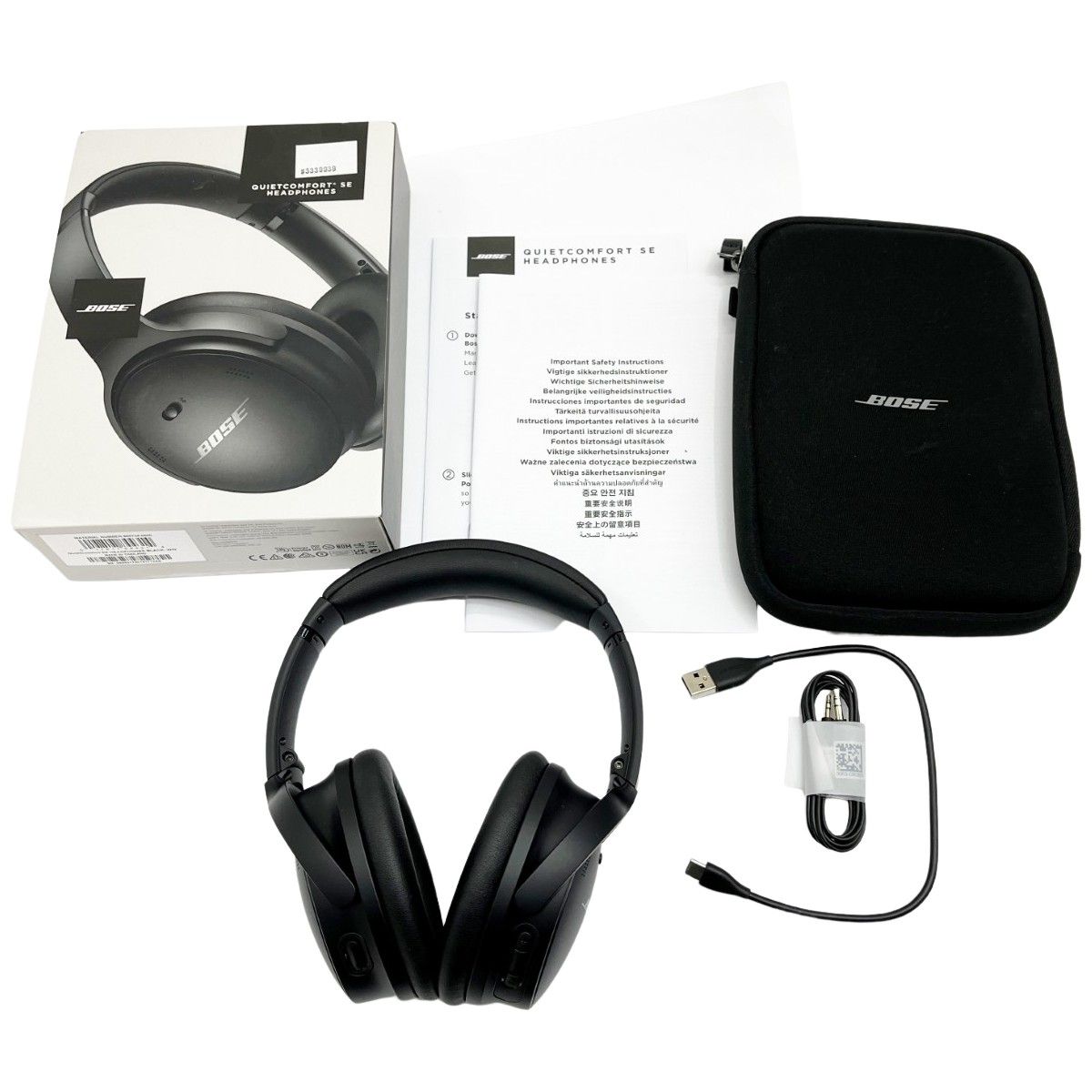 BOSE ボーズ ワイヤレスヘッドホン ノイズキャンセリング 866824 0500 ブラック