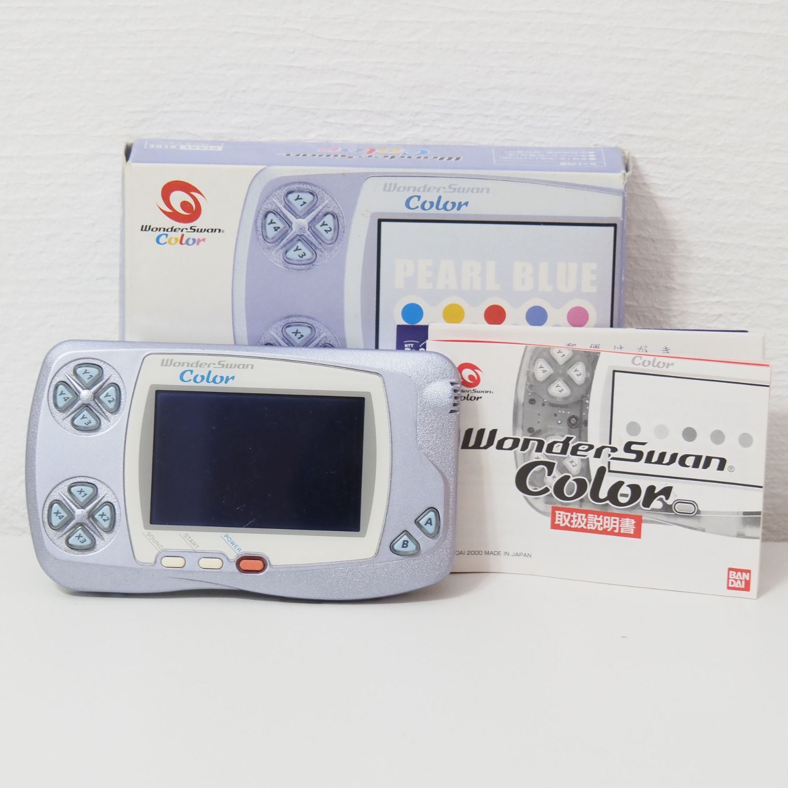 ワンダースワン 本体 パールブルー バンダイ BANDAI