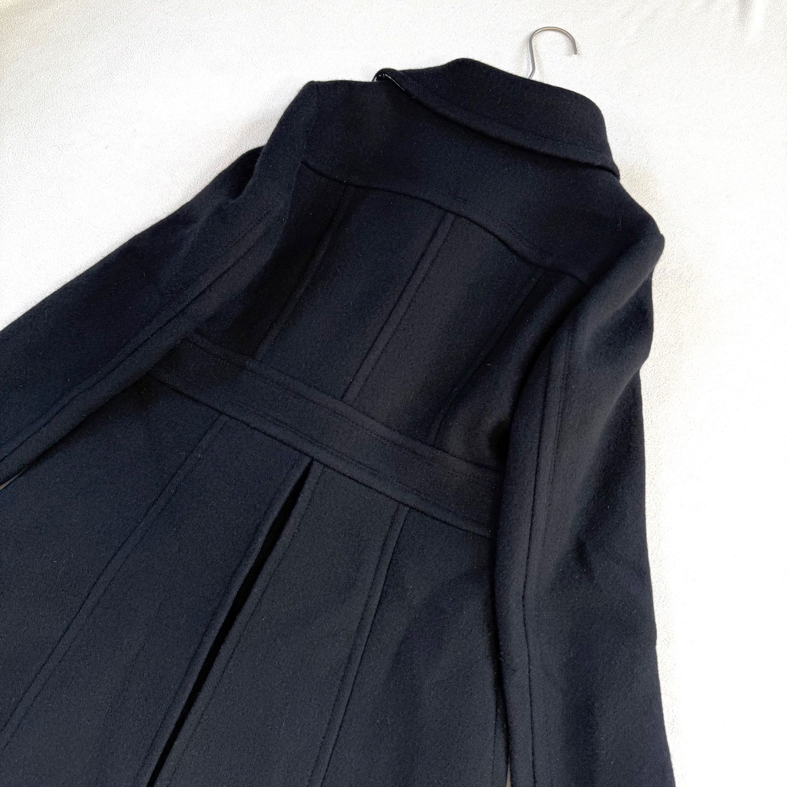 極美品✨バーバリー ブルーレーベル アンゴラ ウール ロング コート