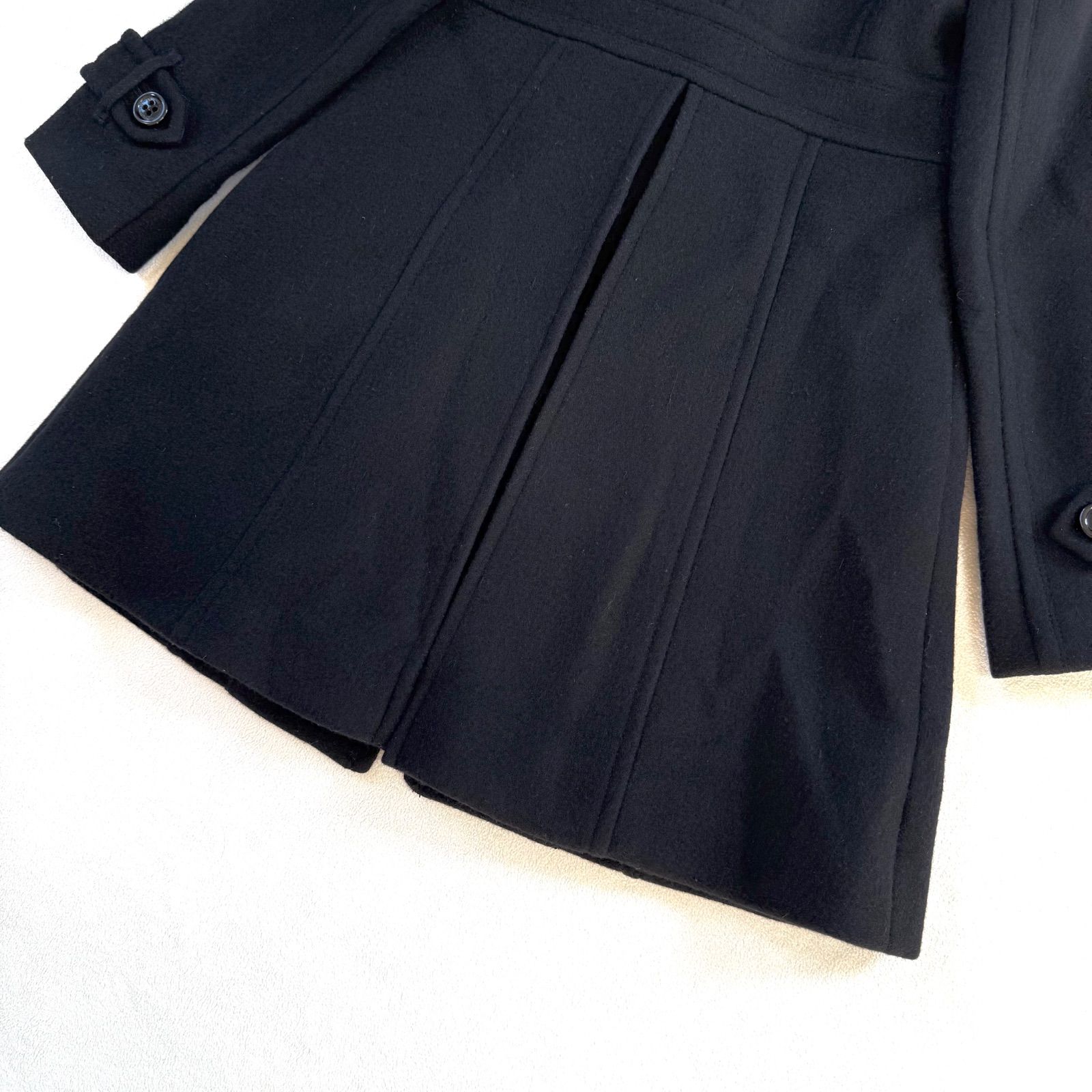 極美品✨バーバリー ブルーレーベル アンゴラ ウール ロング コート