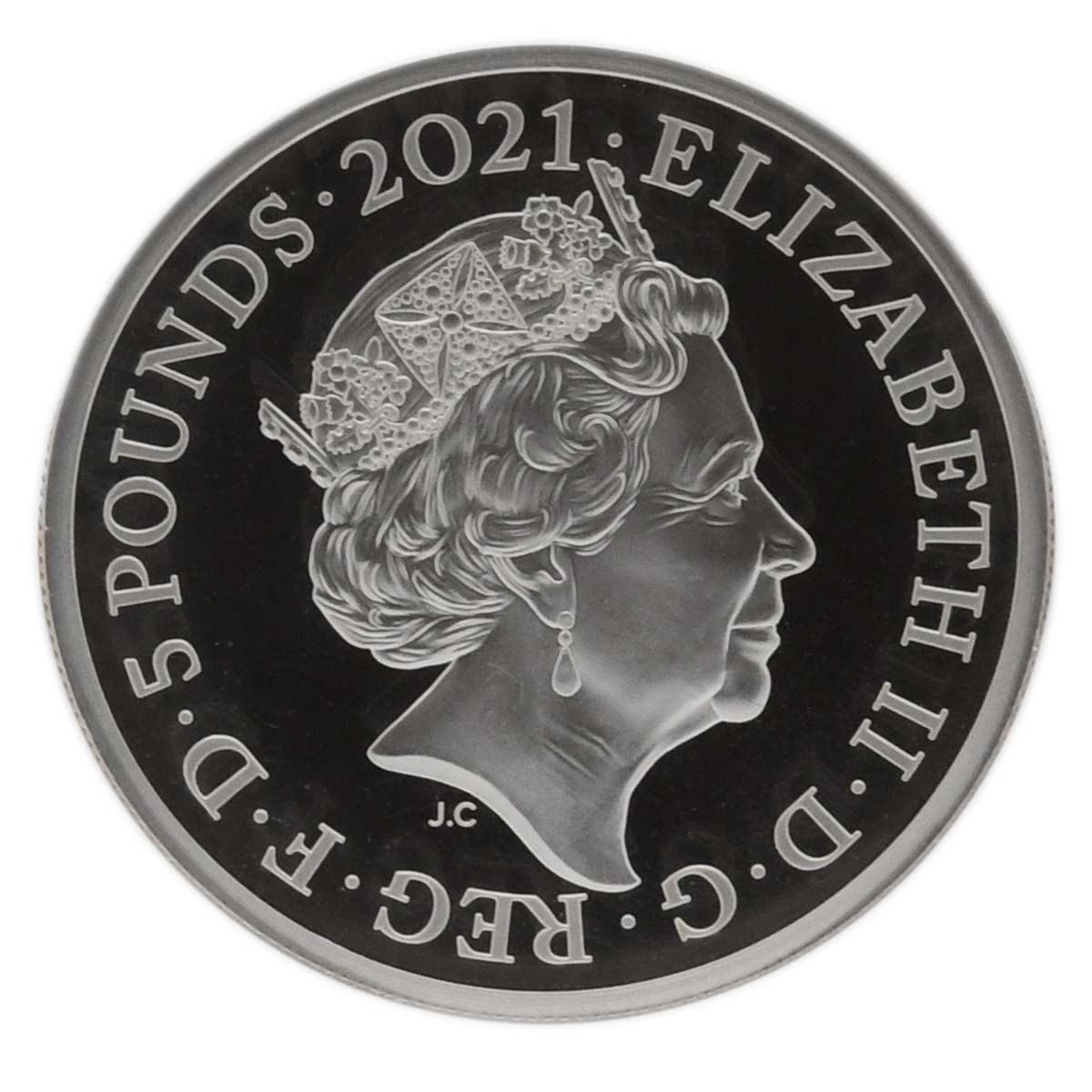 NGC FIRST DAY OF ISSUE PF70 ULTRA CAMEO 2021年 2オンス 5ポンド