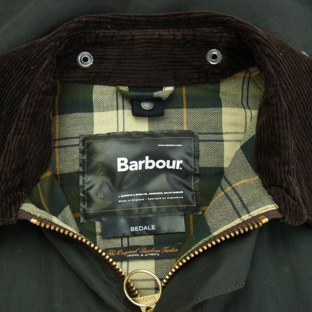 Barbour バブアー 1902066 英国製 縦ワラント BEDALE JACKET ビデイル