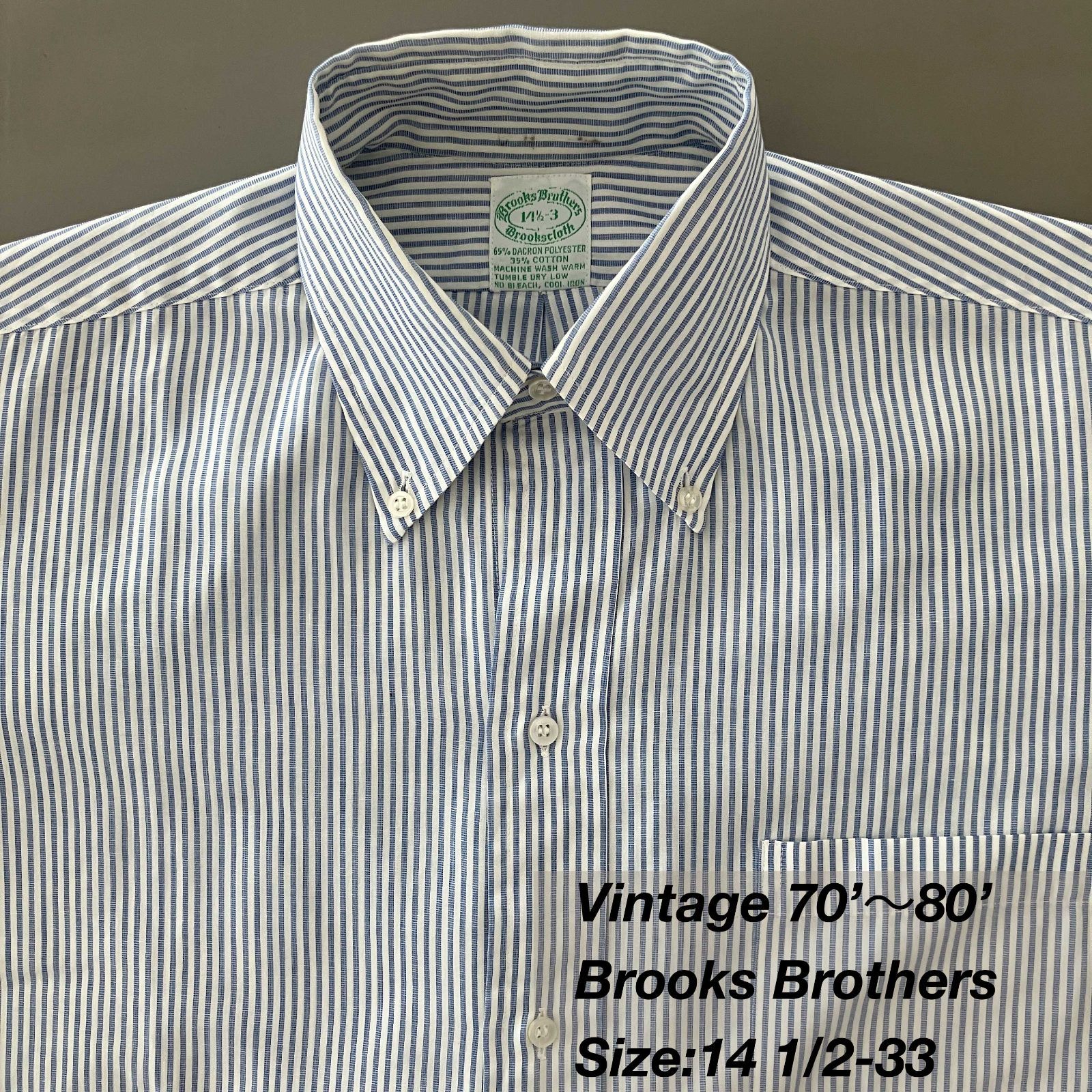 古着 ~70年代 ブルックスブラザーズ Brooks Brothers MAKERS 6ボタン