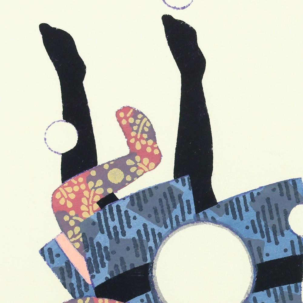 WISH】サイン有 リトグラフ 約6号 直筆サイン 伝統とモダンが融合する