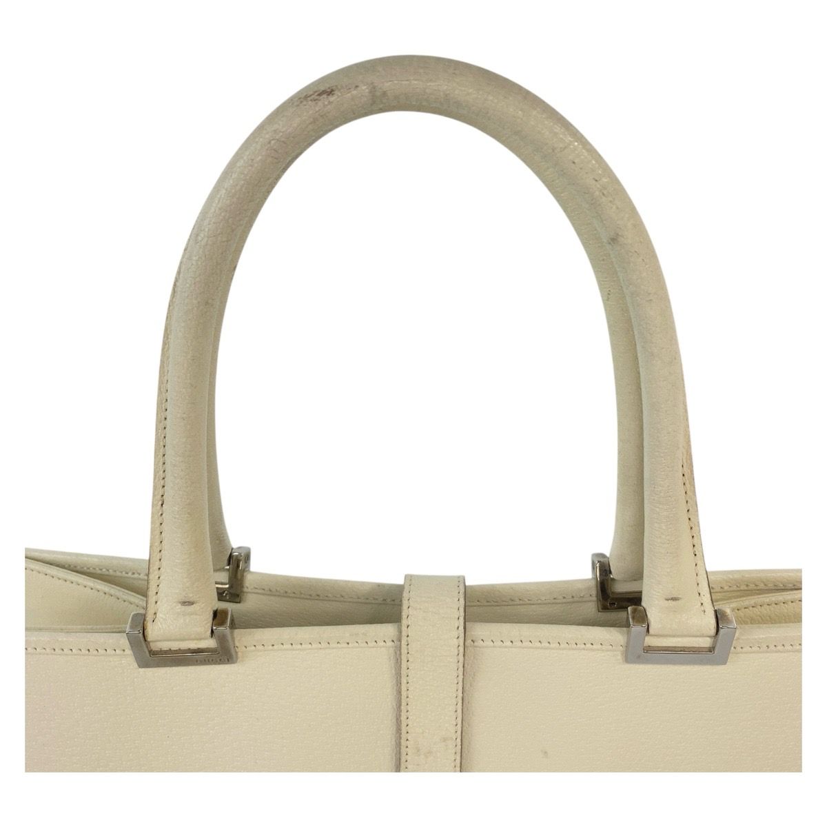 美品 GUCCI グッチ ジャッキー ホワイト アイボリー シルバー金具 
