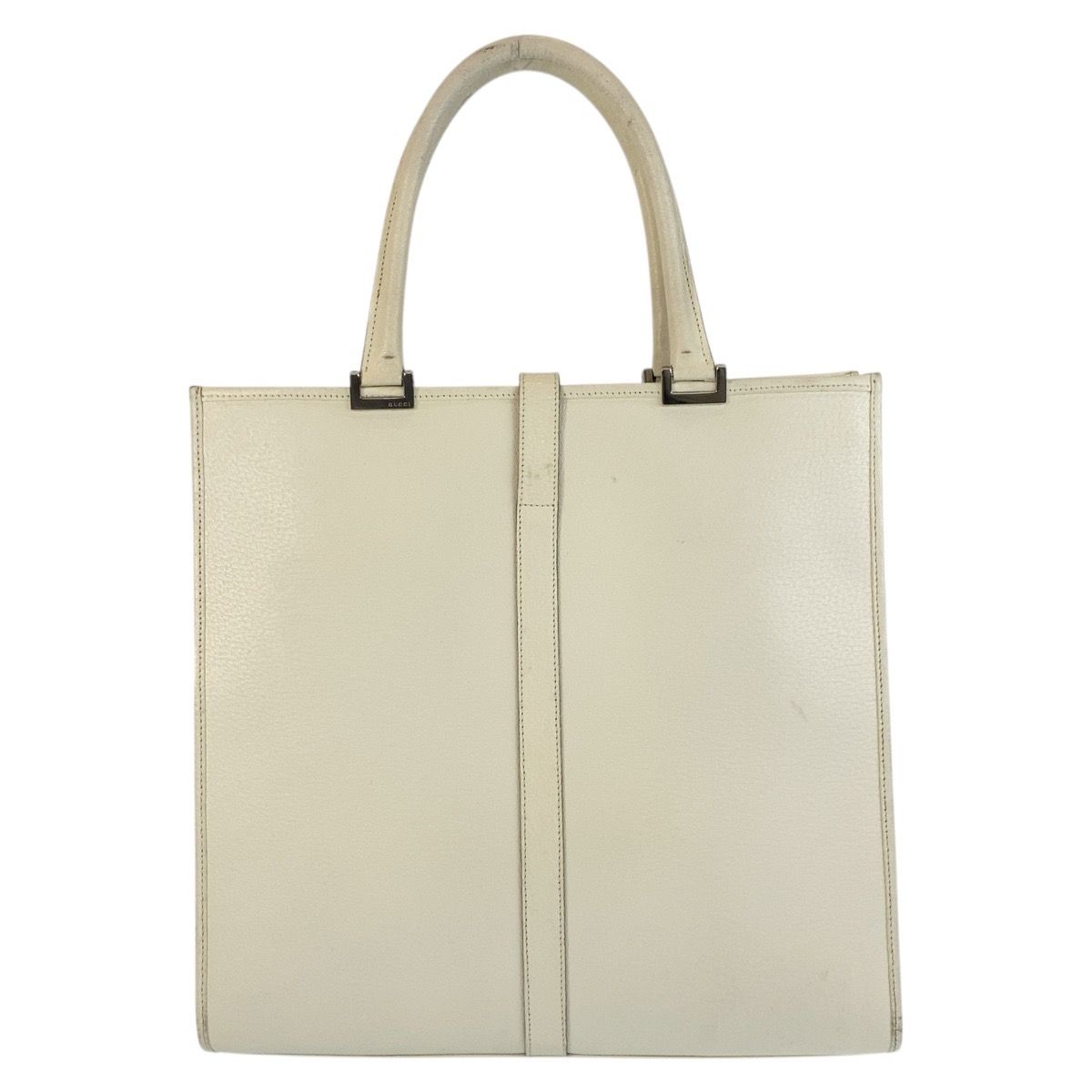 美品 GUCCI グッチ ジャッキー ホワイト アイボリー シルバー金具 