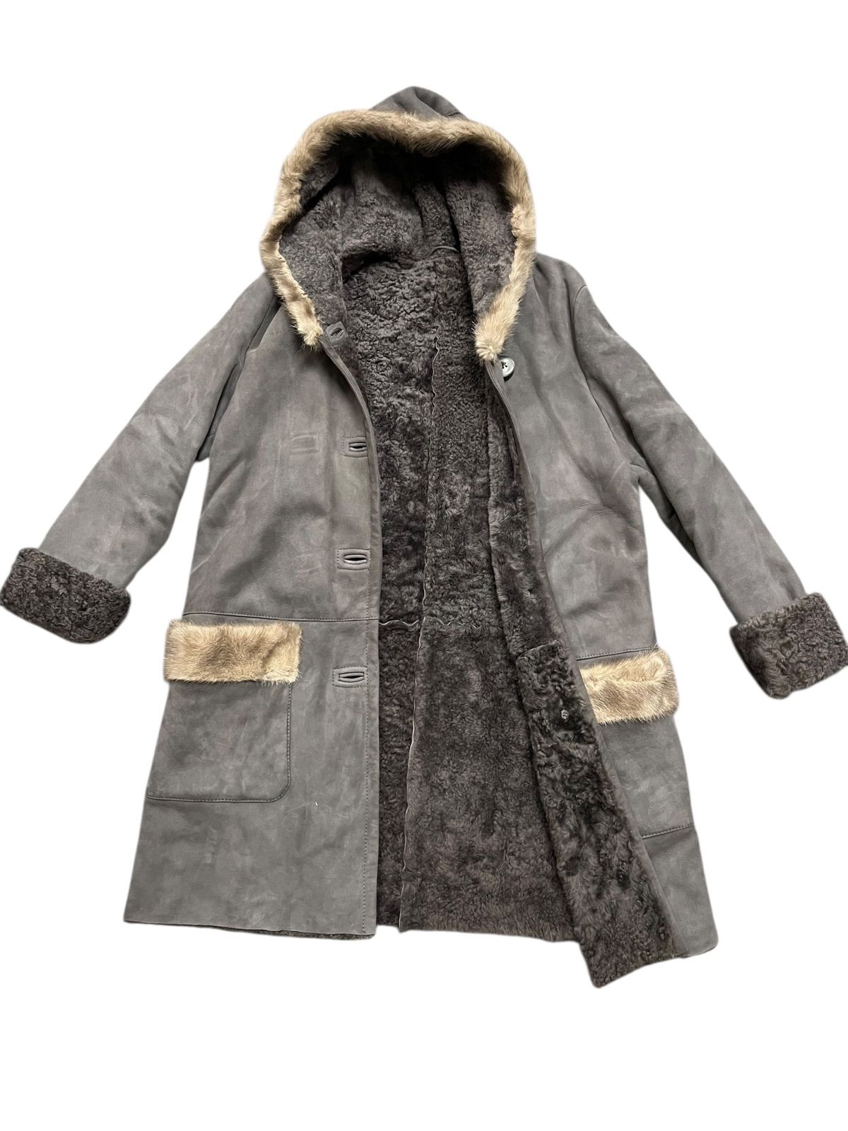 OLIVIERI リアルムートンコート オリヴィエリ Shearling ファーコート