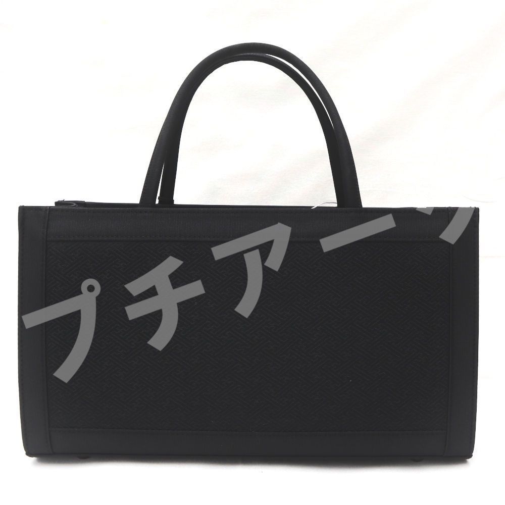 西陣織ブラックフォーマルバッグ ブラック】西陣織 しころ柄 取り外し可能タッセル付き 撥水加工