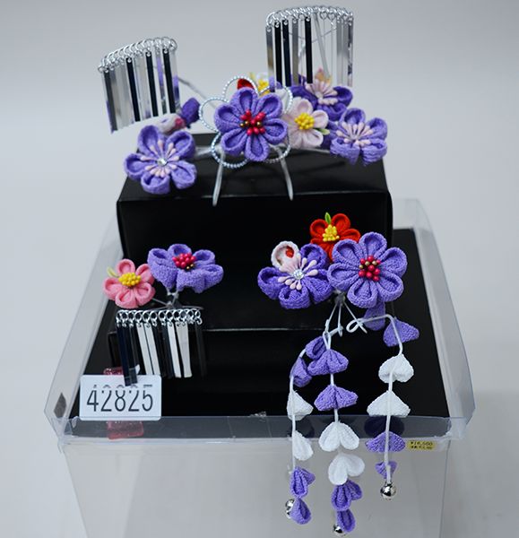 七五三 七歳 七才 7歳 7才 かんざし 簪セット 髪飾り 七歳専用 女児用