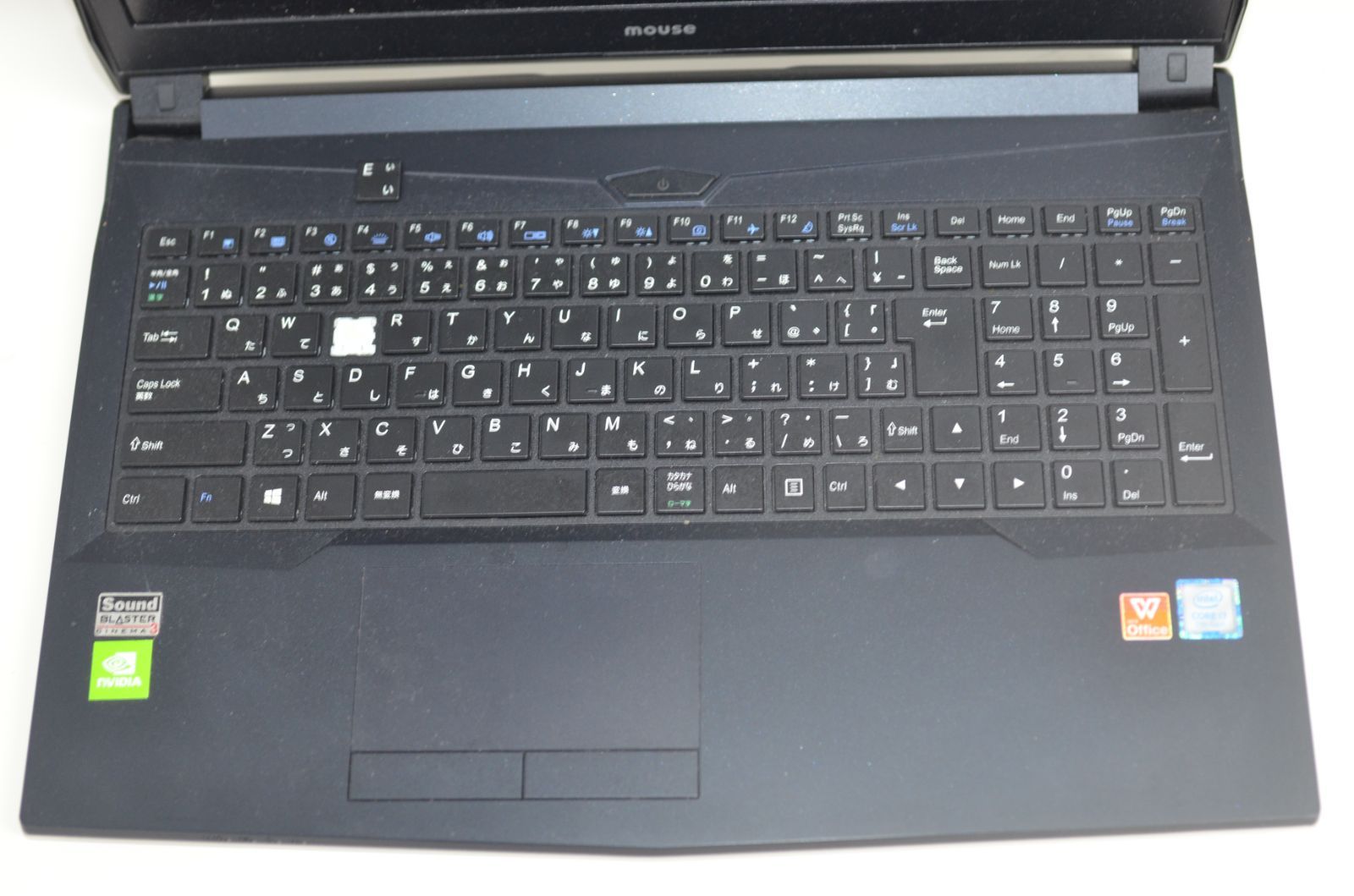 中古ゲーミングノートPC MOUSE BC-GTUNEI77G16N1 Windows11 core i7