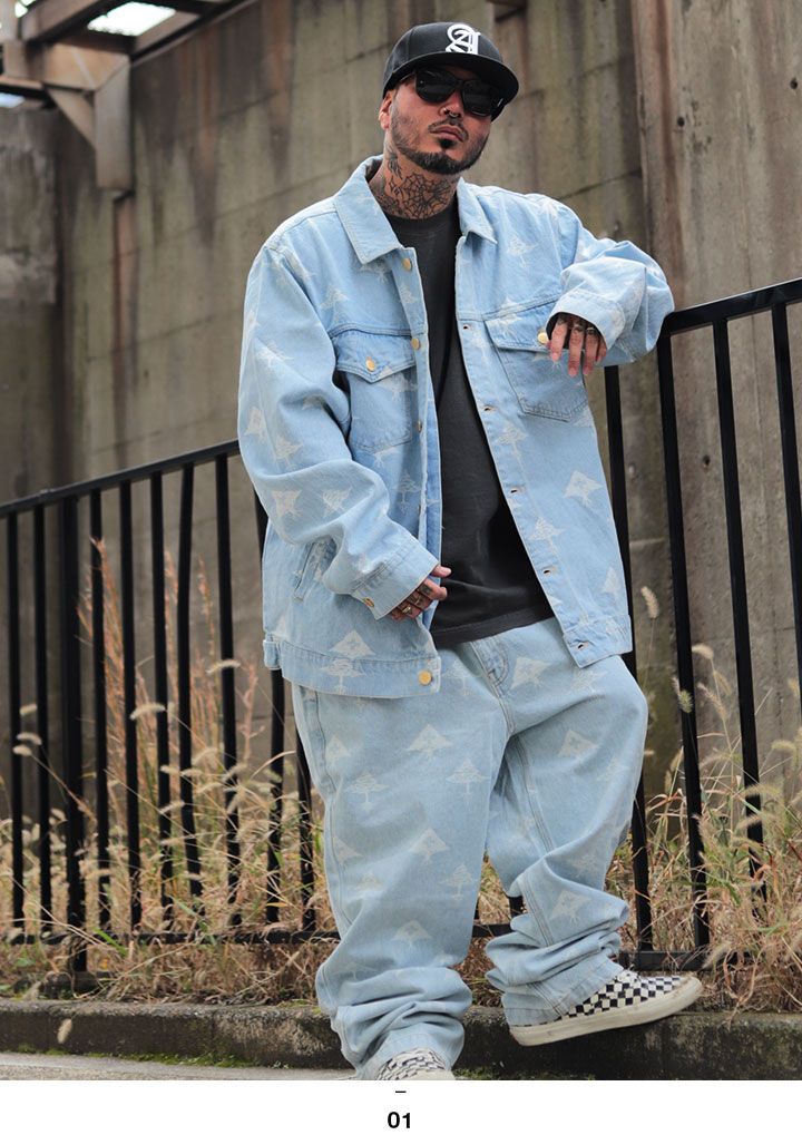 LRG アウター 長袖 Gジャン デニムジャケット ブルゾン メンズ 春秋冬