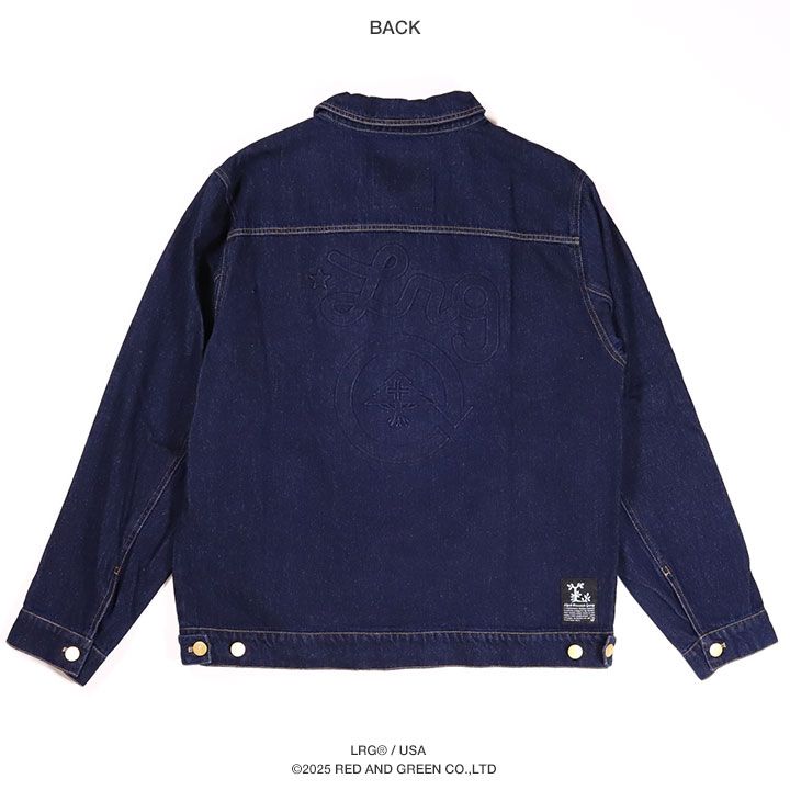LRG アウター 長袖 Gジャン デニムジャケット ブルゾン メンズ 春秋冬