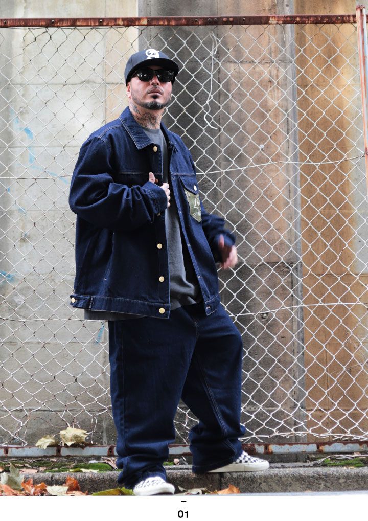 LRG デニム ジーンズ メンズ 春夏秋冬用 インディゴダークブルー