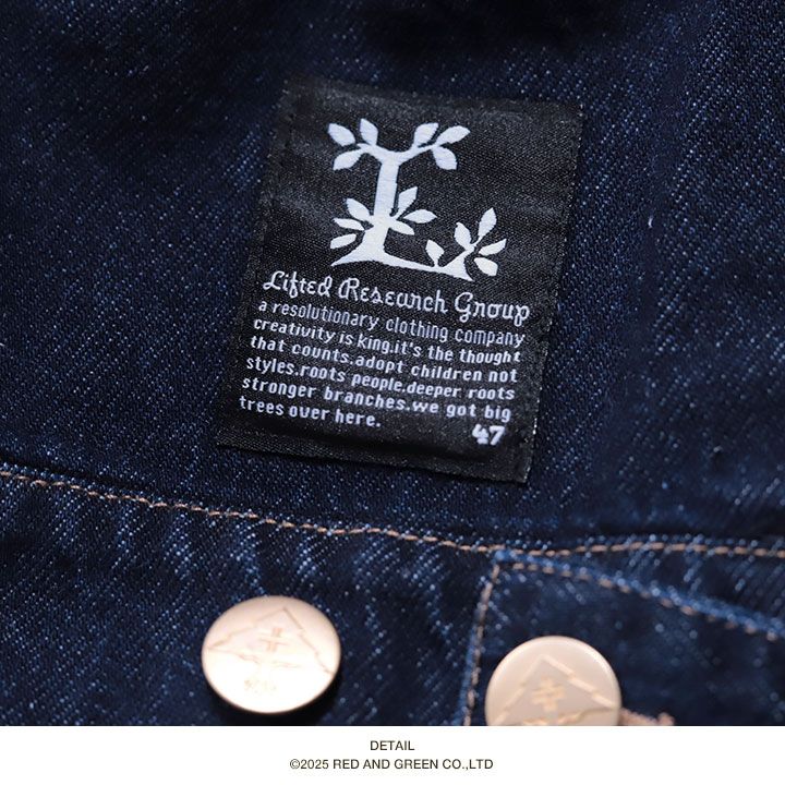 LRG アウター 長袖 Gジャン デニムジャケット ブルゾン メンズ 春秋冬 