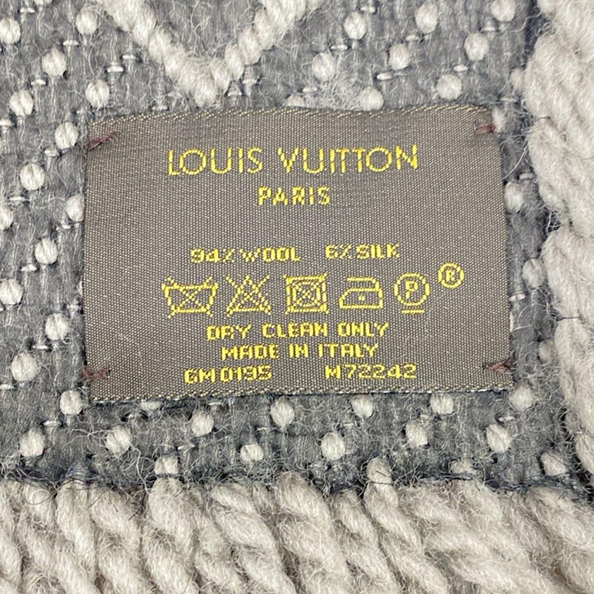 LOUIS VUITTON(ルイヴィトン) マフラー エシャルプロゴマニア M72242