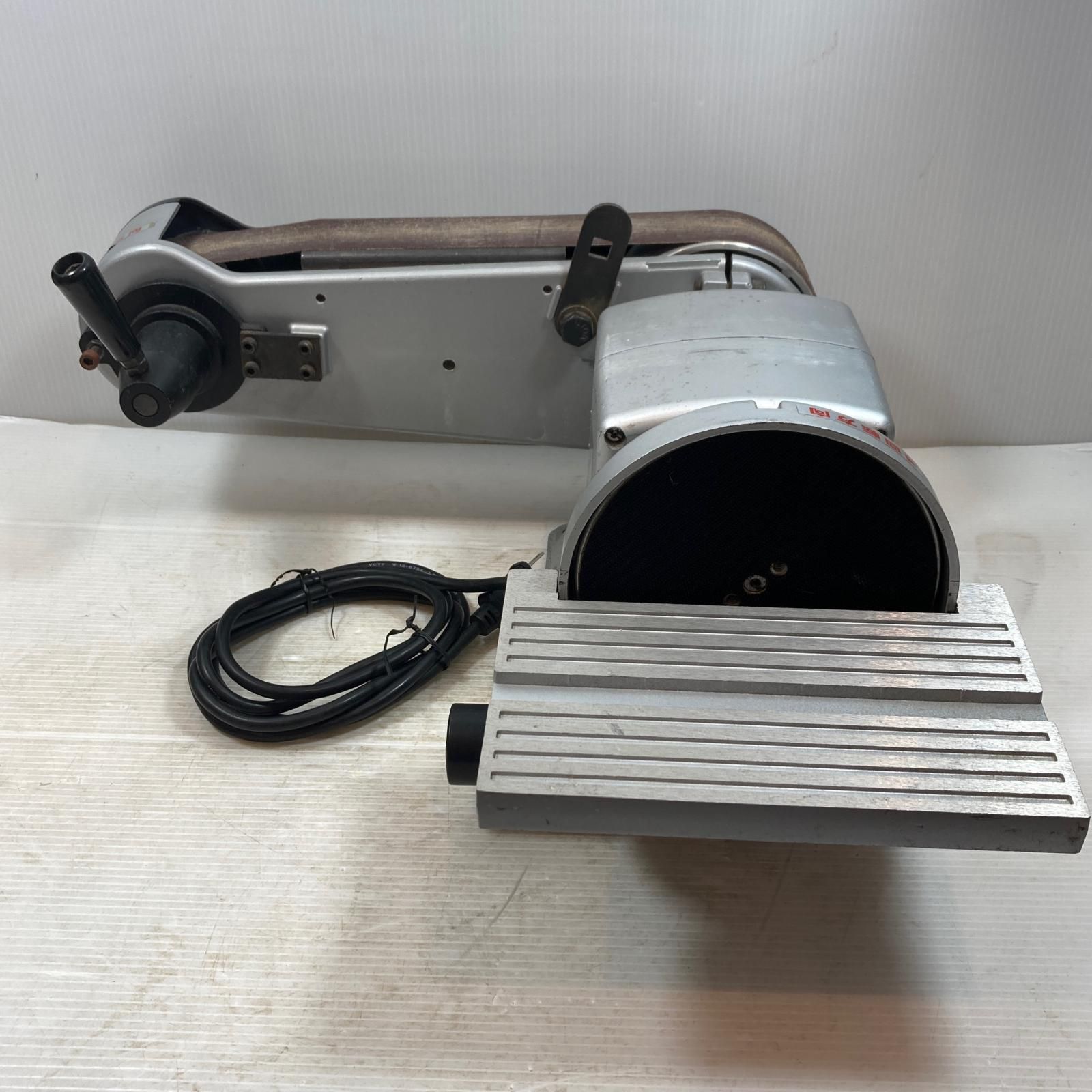 κκ藤原産業 研磨工具 ベルトサンダ コード式 100 v 491036 BDS-50 MG シルバー