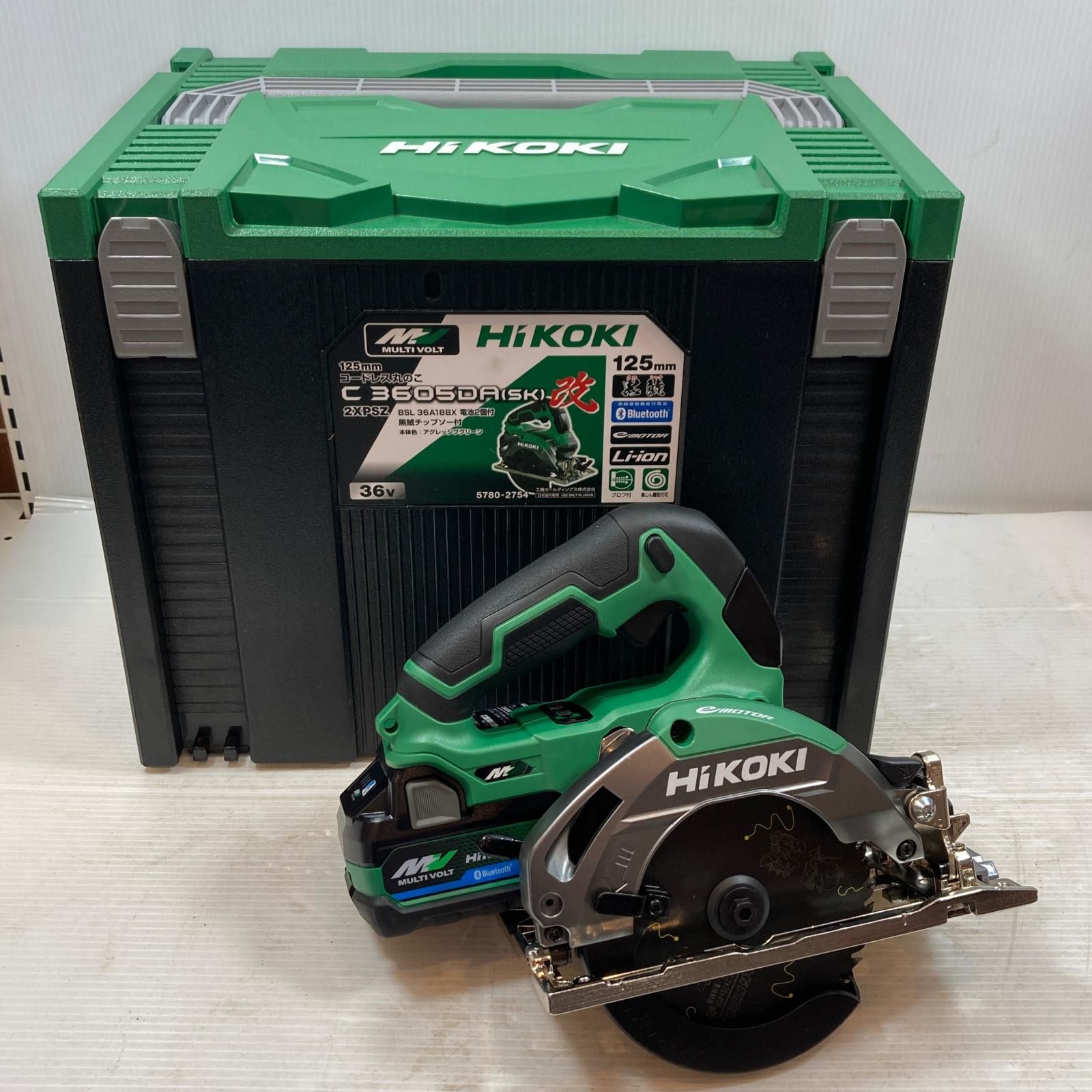 κκHiKOKI ハイコーキ 切断工具 丸のこ 125 mm 36 v J 350452 C 3605 DA SK 2 XPSZ