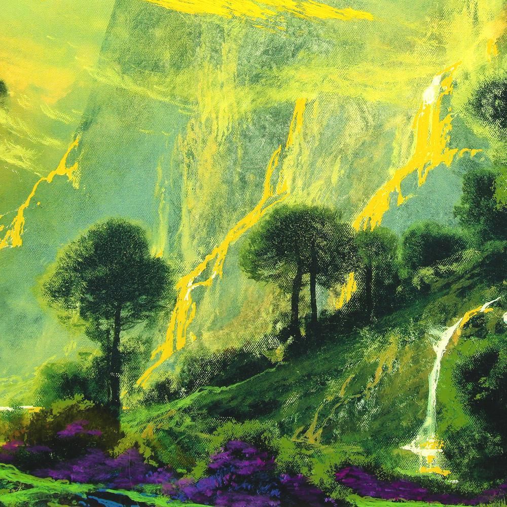 真作】【WISH】デイル・ターブッシュ Dale Terbush「誕生」セリグラフ