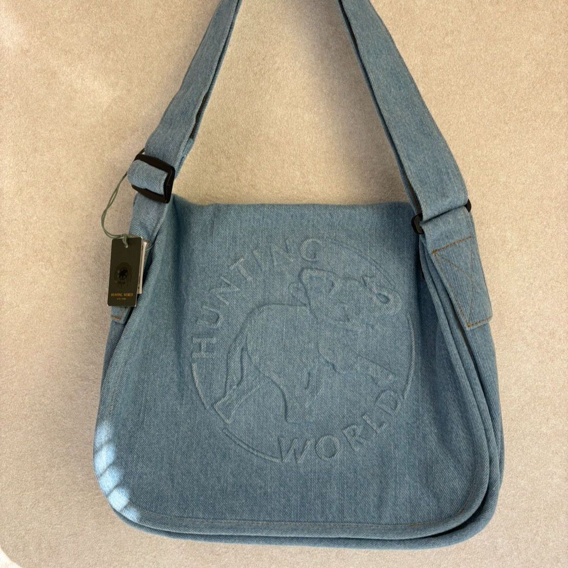 ごましおショップ様専用 未使用品 ハンティングワールド ショルダーバッグ デニム