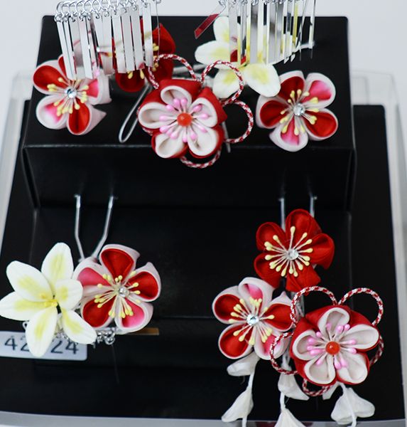 七五三 七歳 七才 7歳 7才 かんざし 簪セット 髪飾り 七歳専用 女児用