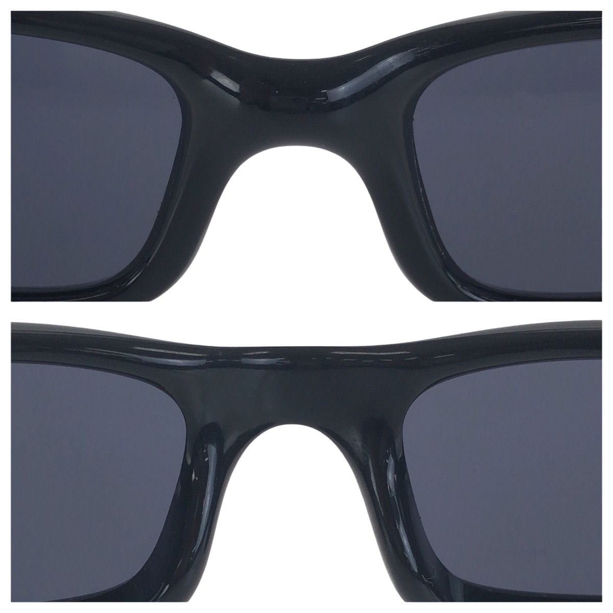 美品 OAKLEY オークリー ブラック 黒 シルバー プラスチック サングラス 男女兼用 スクエア レディース 506041 【中古】 美品 OAKLEY オークリー ブラック 黒 シルバー プラスチック