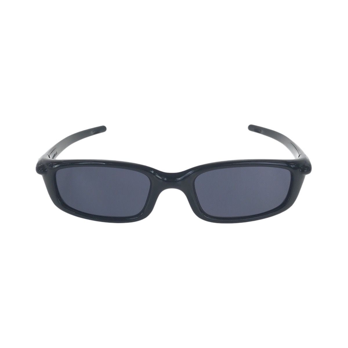 美品 OAKLEY オークリー ブラック 黒 シルバー プラスチック サングラス 男女兼用 スクエア レディース 506041 【中古】 美品 OAKLEY オークリー ブラック 黒 シルバー プラスチック