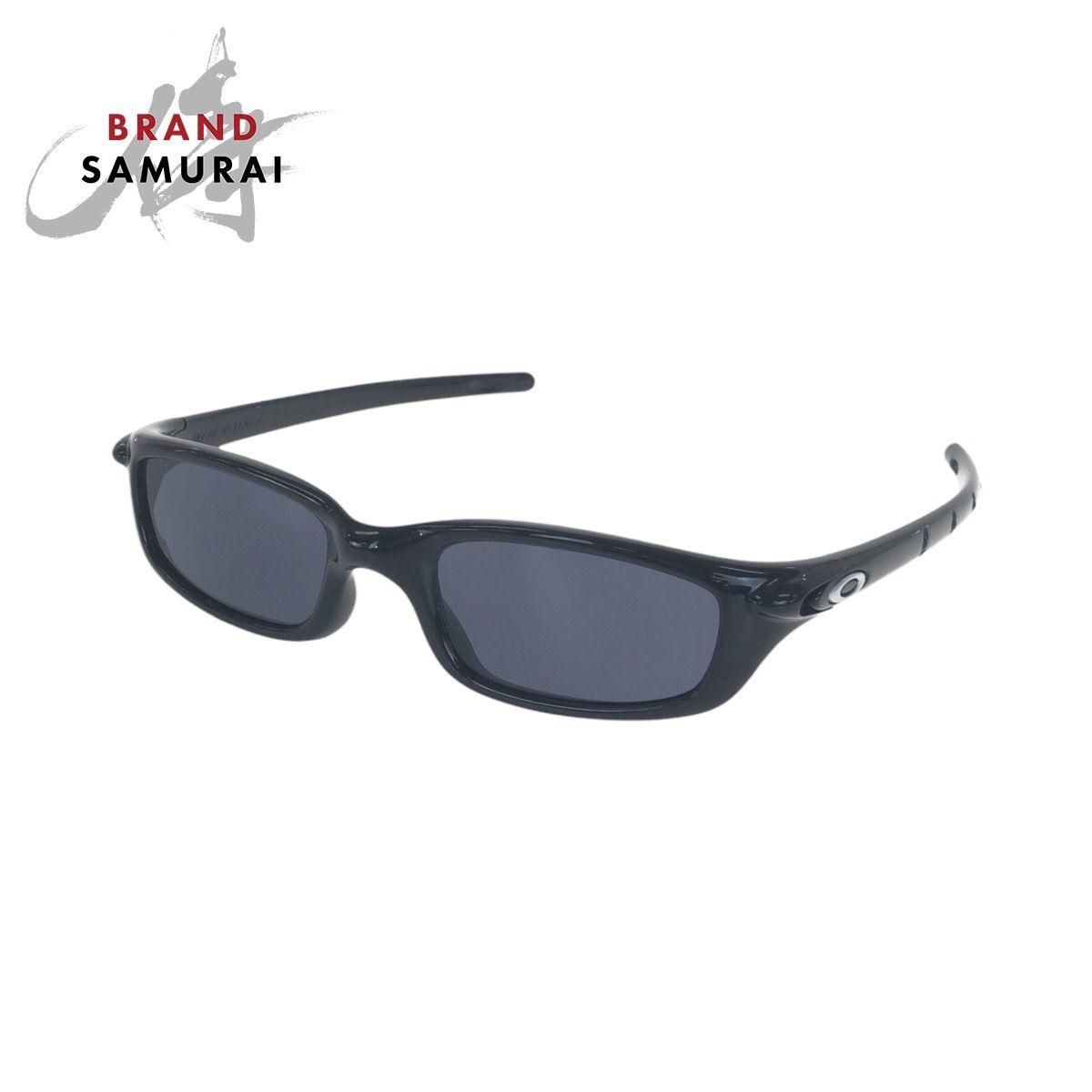 美品 OAKLEY オークリー ブラック 黒 シルバー プラスチック 