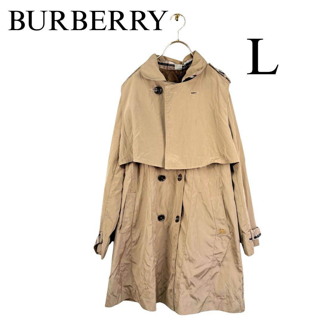 BURBERRY トレンチコート Lサイズ ベージュ - メルカリ