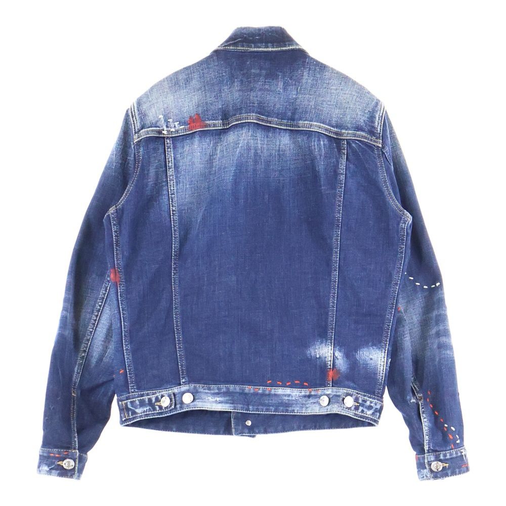 DSQUARED2 (ディースクエアード) 22AW Dan Jean Jacket ダメージ加工