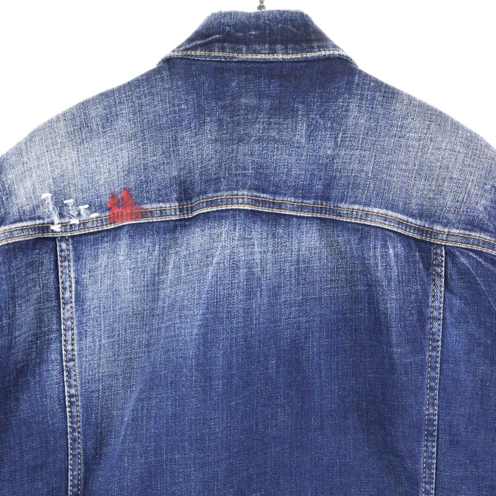 DSQUARED2 (ディースクエアード) 22AW Dan Jean Jacket ダメージ加工