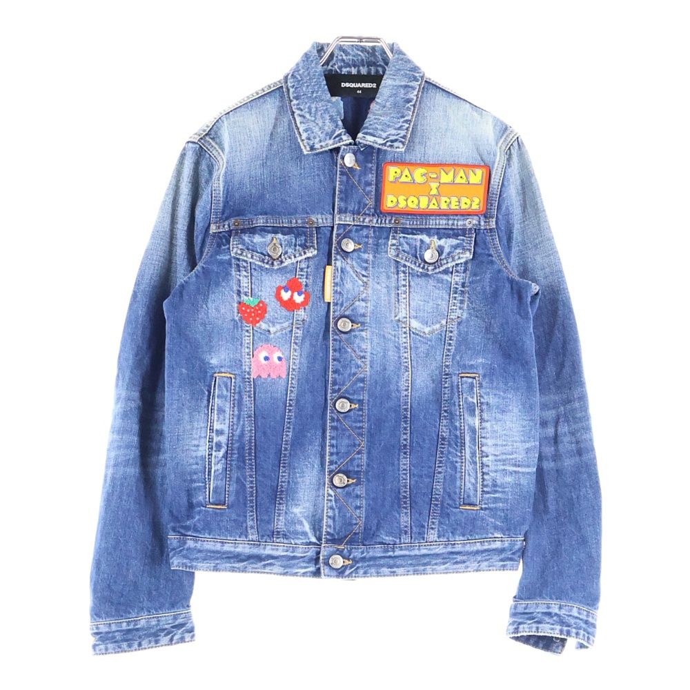 DSQUARED2 (ディースクエアード) 23AW Packman Denim Jacket ダメージ
